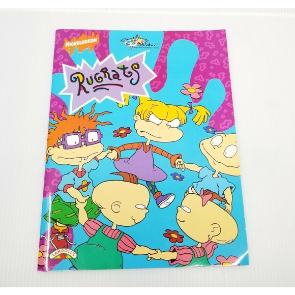 2 Vintage The Rugrats Paint With Water Activity Color and Activity Books 1997 - Picture 3 of 15